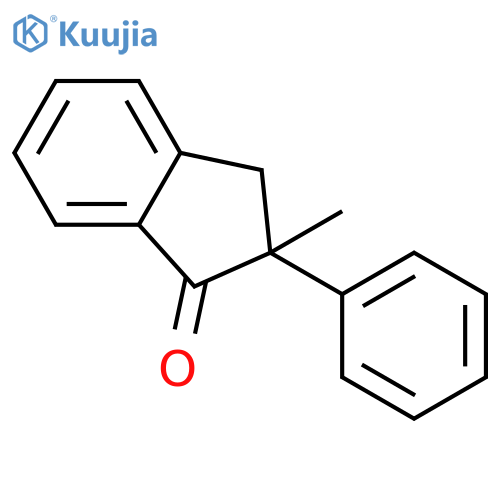 1H-Inden-1-one,2,3-dihydro-2-methyl-2-phenyl- structure