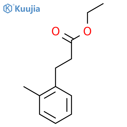 Ethyl 3-(o-tolyl)propanoate structure