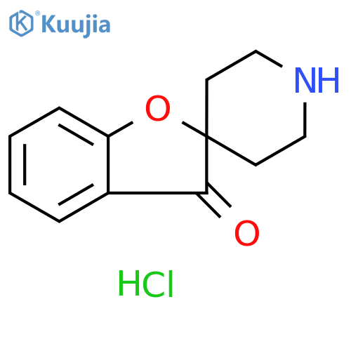 spiro[benzofuran-2,4-piperidine]-3-one;hydrochloride structure