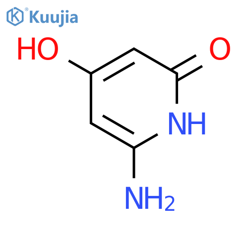 6-Aminopyridine-2,4-diol structure