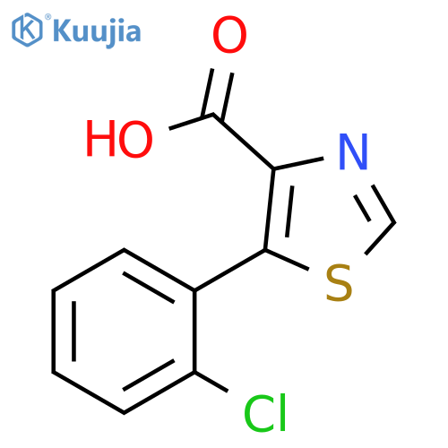 5-(2-Chloro-phenyl)-thiazole-4-carboxylic acid structure