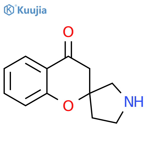3,4-dihydrospiro1-benzopyran-2,3'-pyrrolidine-4-one structure
