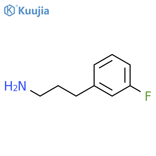 3-(3-Fluorophenyl)propan-1-amine structure