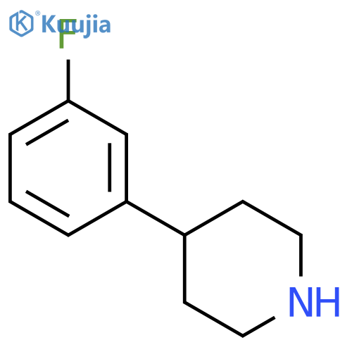 4-(3-Fluorophenyl)piperidine structure