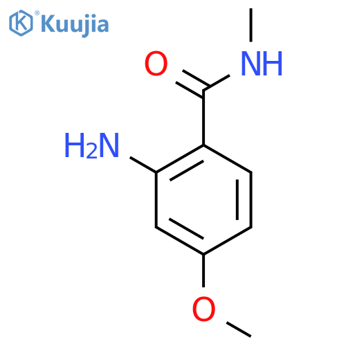 2-Amino-4-methoxy-n-methylbenzamide structure