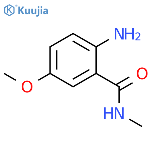 2-amino-5-methoxy-N-methylbenzamide structure