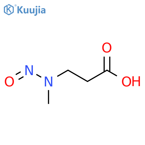 N-Nitroso-N-methyl-3-aminopropionic Acid structure