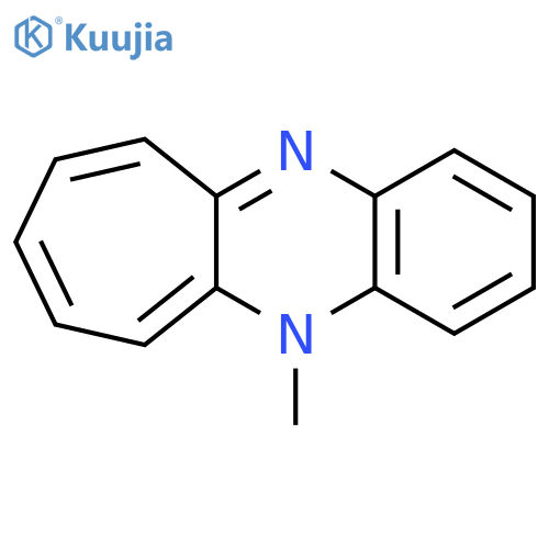 5H-Cyclohepta[b]quinoxaline, 5-methyl- structure