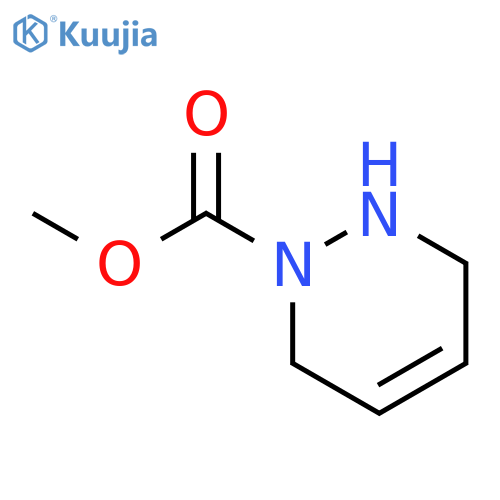 1(2H)-Pyridazinecarboxylicacid, 3,6-dihydro-, methyl ester structure