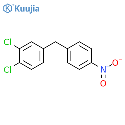 BENZENE, 1,2-DICHLORO-4-[(4-NITROPHENYL)METHYL]- structure
