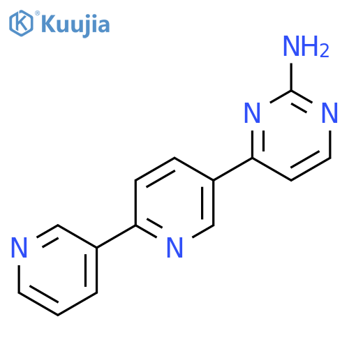 4-[2,3']Bipyridinyl-5-ylpyrimidin-2-ylamine structure