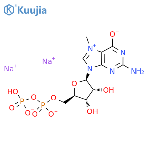 Guanosine5'-(trihydrogen diphosphate), 7-methyl-, inner salt, monosodium salt (9CI) structure