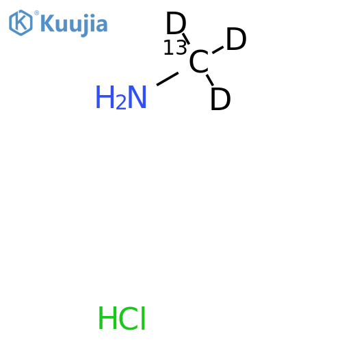 Methylamine-13C,d3 Hydrochloride structure