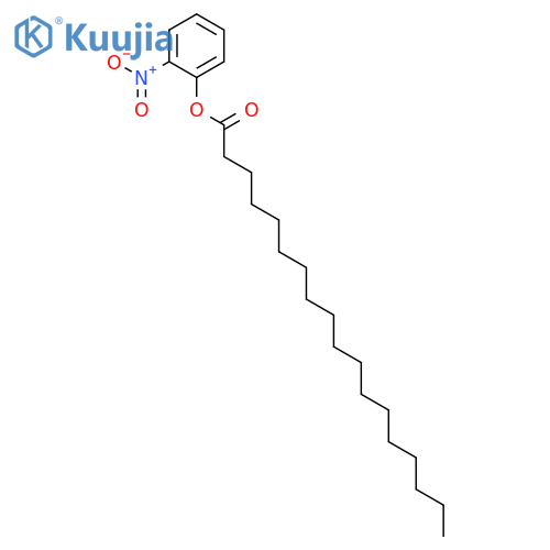 Octadecanoic acid,2-nitrophenyl ester structure