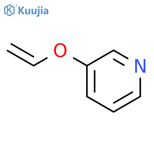 Pyridine,3-(ethenyloxy)- structure