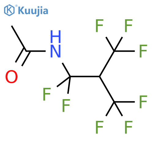 Acetamide, N-[1,1,3,3,3-pentafluoro-2-(trifluoromethyl)propyl]- structure