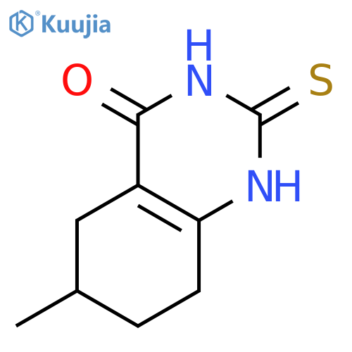 4(1H)-QUINAZOLINONE, 2,3,5,6,7,8-HEXAHYDRO-6-METHYL-2-THIOXO- structure