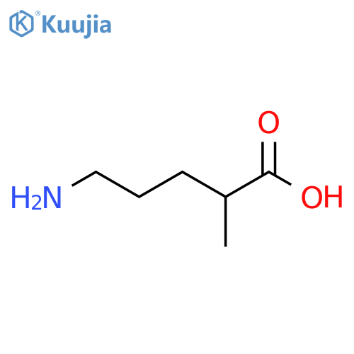 5-amino-2-methylpentanoic acid structure