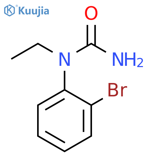 Urea, N-(2-bromophenyl)-N-ethyl- structure