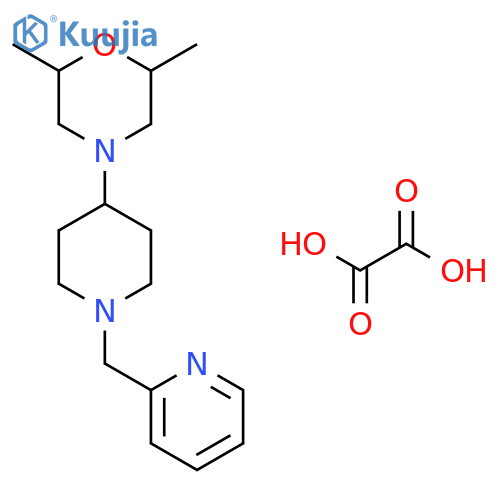 <br>2,6-Dimethyl-4-(1-pyridin-2-ylmethyl-piperidin-4-yl)-morpholine; compound w ith oxalic acid structure
