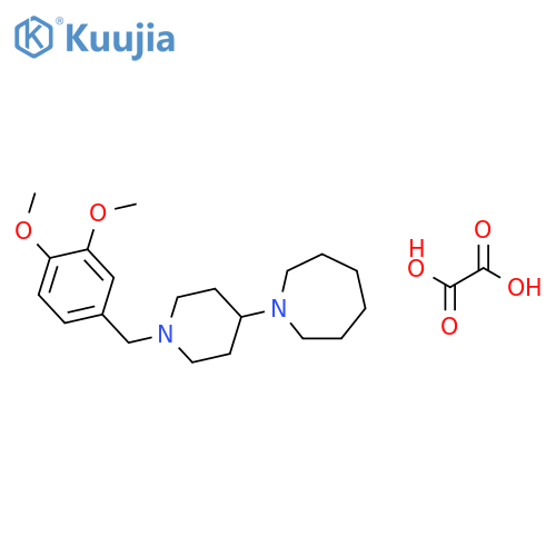 1-[1-(3,4-Dimethoxy-benzyl)-piperidin-4-yl]-azepane structure