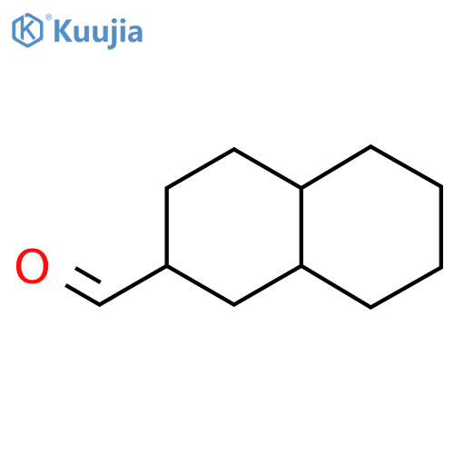 Decahydronaphthalene-2-carbaldehyde structure