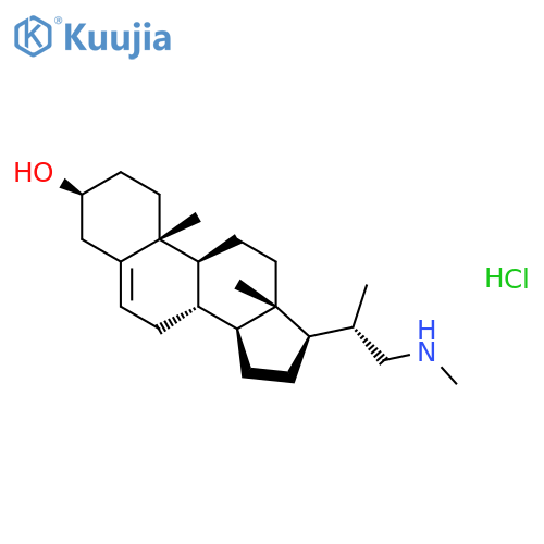 Pregn-5-en-3-ol, 20-methyl-21-(methylamino)-, hydrochloride, (3b,20S)- structure