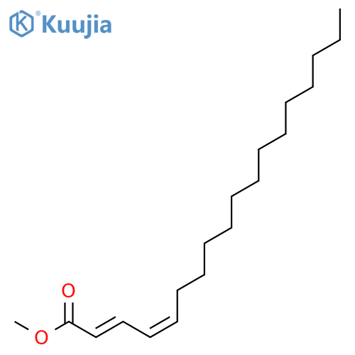 2,4-Octadecadienoic acid, methyl ester, (E,Z)- structure