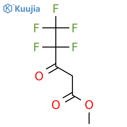 Pentanoic acid,4,4,5,5,5-pentafluoro-3-oxo-, methyl ester structure