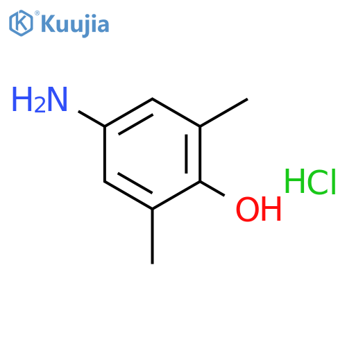 4-Amino-2,6-dimethylphenol Hydrochloride structure