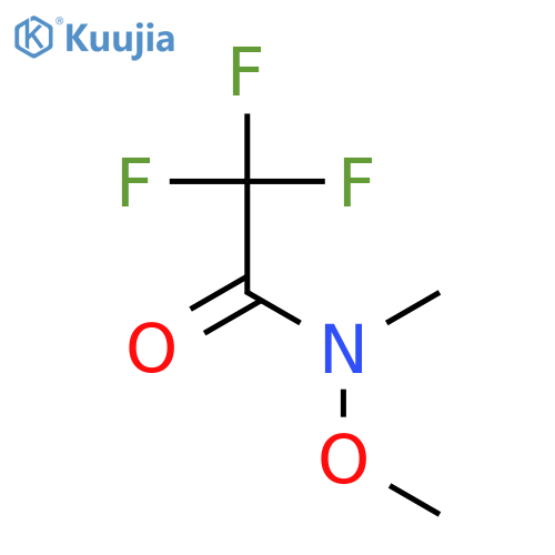 2,2,2-Trifluoro-N-methoxy-N-methylacetamide structure