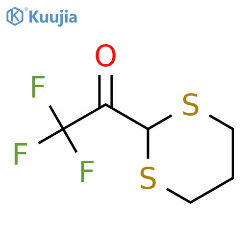 Ethanone,1-(1,3-dithian-2-yl)-2,2,2-trifluoro- structure