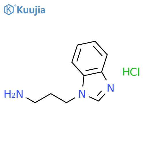 3-(1H-Benzimidazol-1-yl)propylamine Hydrochloride structure