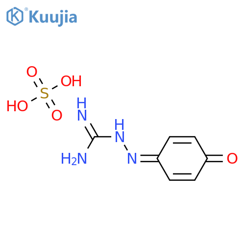 2-(4-Oxo-2,5-cyclohexadien-1-ylidene)hydrazinecarboximidamide Sulfate structure