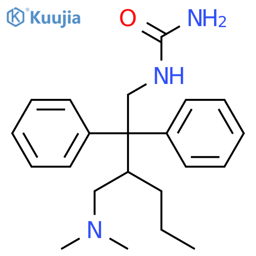 Urea, [3-[(dimethylamino)methyl]-2,2-diphenylhexyl]- structure