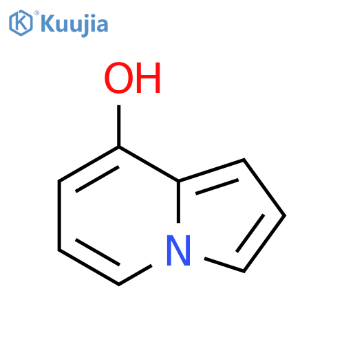 Indolizin-8-ol structure