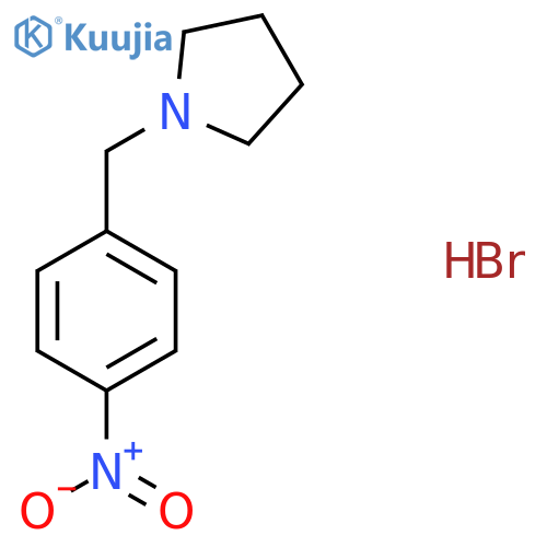 1-(4-Nitrobenzyl)pyrrolidine hydrobromide structure