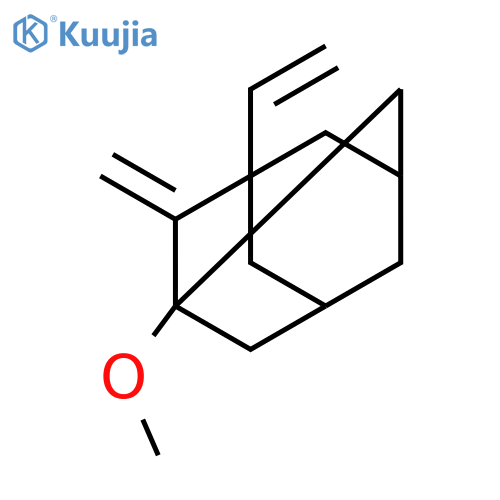 Tricyclo[3.3.1.13,7]decane, 1-ethenyl-3-methoxy-2-methylene- structure