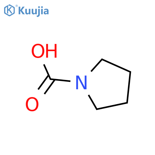 1-Pyrrolidinecarboxylic acid structure