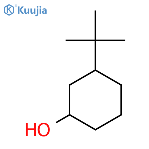 cyclohexanol, 3-(1,1-dimethylethyl)-, cis- structure
