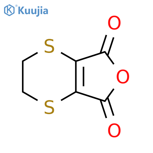 2,3-Dihydro-1,4-dithiino2,3-Cfuran-5,7-dione structure