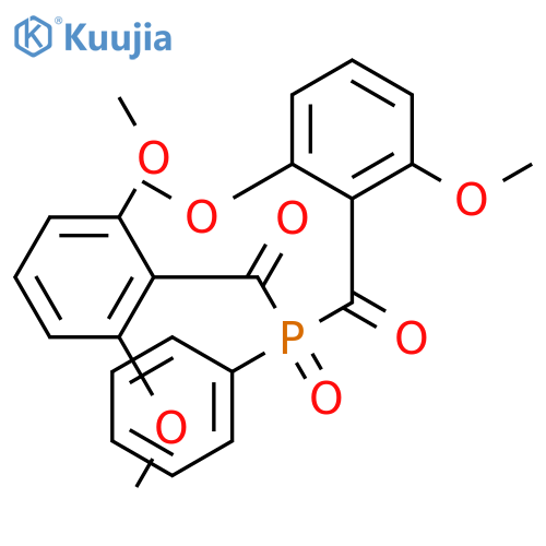 Phosphine oxide, bis(2,6-dimethoxybenzoyl)phenyl- structure