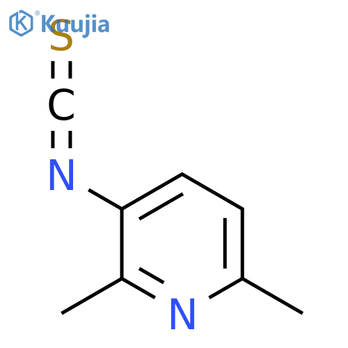 3-Isothiocyanato-2,6-dimethyl-pyridine structure