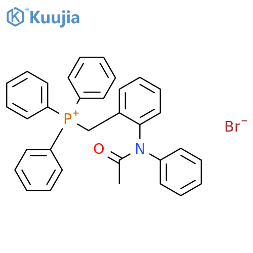 Phosphonium, [[2-(acetylphenylamino)phenyl]methyl]triphenyl-, bromide structure