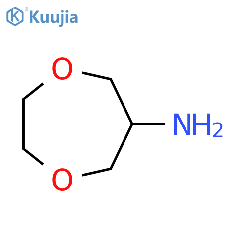1,4-Dioxepan-6-amine structure