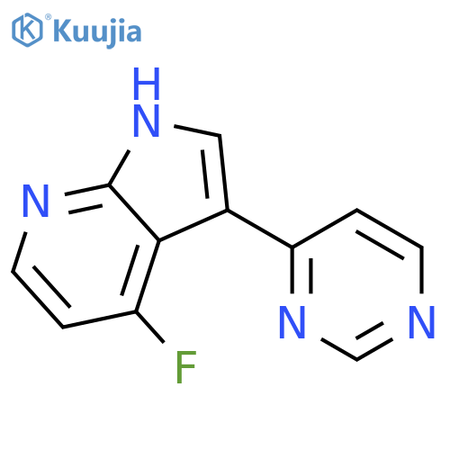 8-Azabicyclo[3.2.1]octane-8-carboxylic acid, 3-[3-(1H-indazol-4-yl)-2-(4-pyridinyl)pyrazolo[1,5-a]pyrimidin-7-yl]-, ethyl ester structure