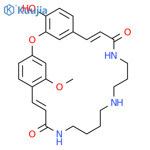 2-Oxa-11,15,20-triazatricyclo[22.2.2.13,7]nonacosa-3,5,7(29),8,22,24,26,27-octaene-10,21-dione,4-hydroxy-25-methoxy-, (8E,22E)- (9CI) structure