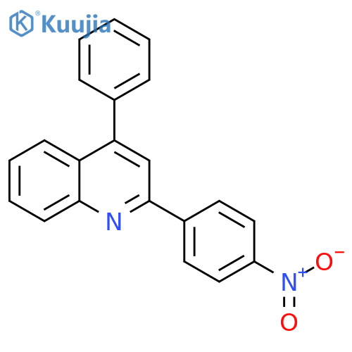 Quinoline, 2-(4-nitrophenyl)-4-phenyl- structure