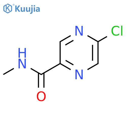 5-Chloro-N-methylpyrazine-2-carboxamide structure