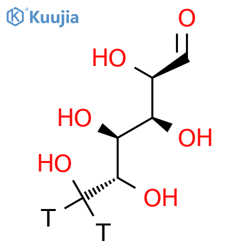 D-Glucose-6,6-C-t2 structure